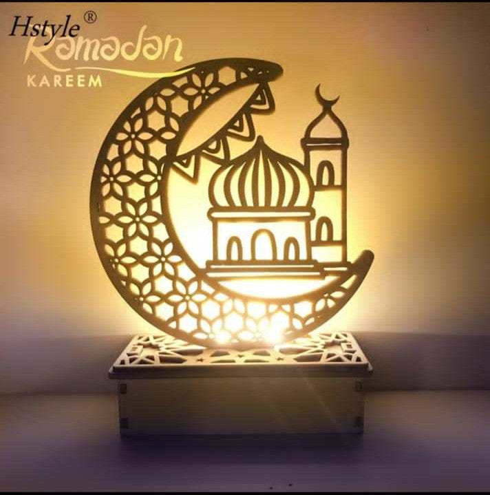 Crescent Mosque Ramadan Decoration