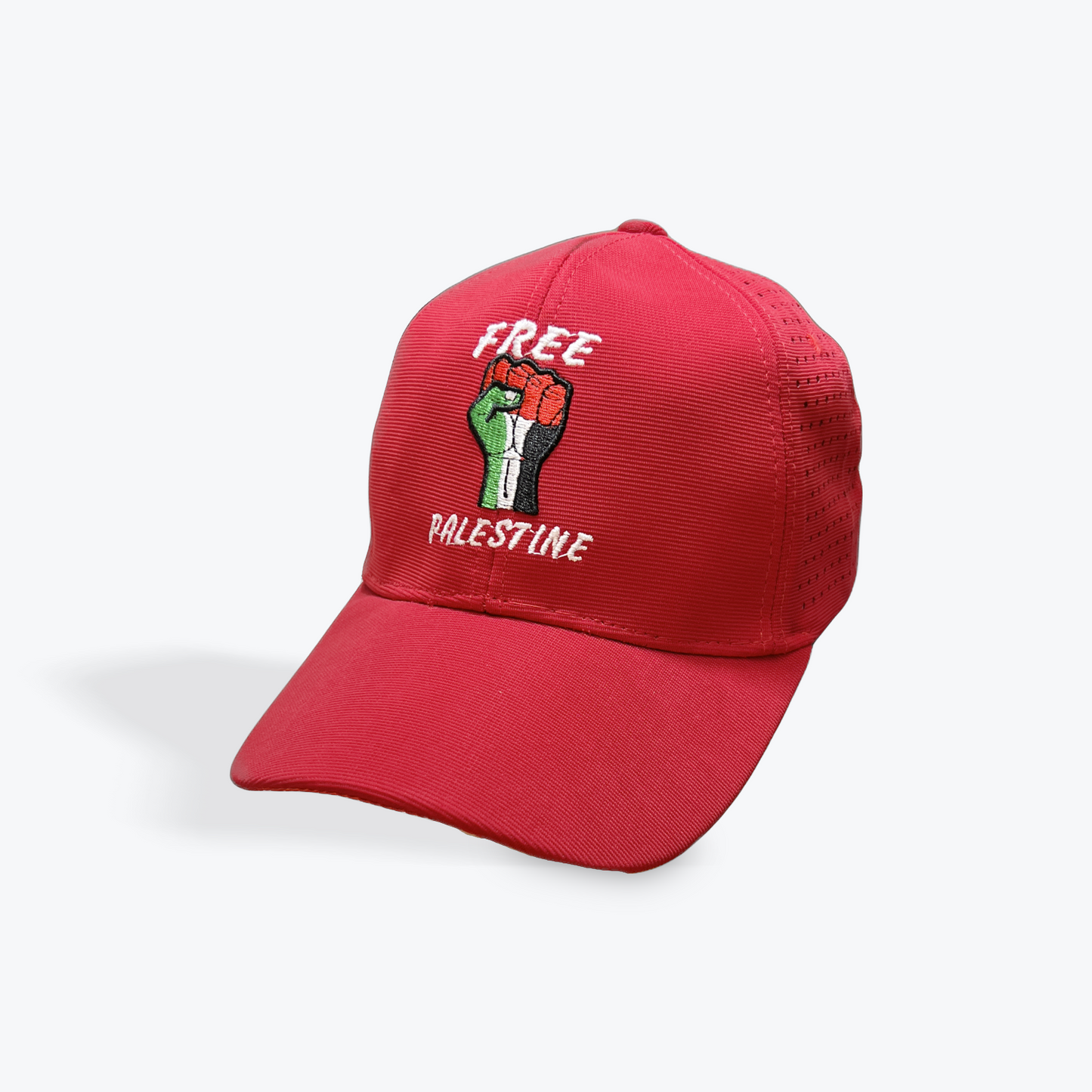 Free Palestine Raised Fist Baseball Cap