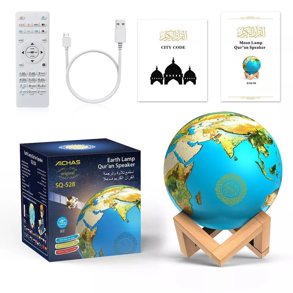 Earth Lamp Quran and Azan Speaker