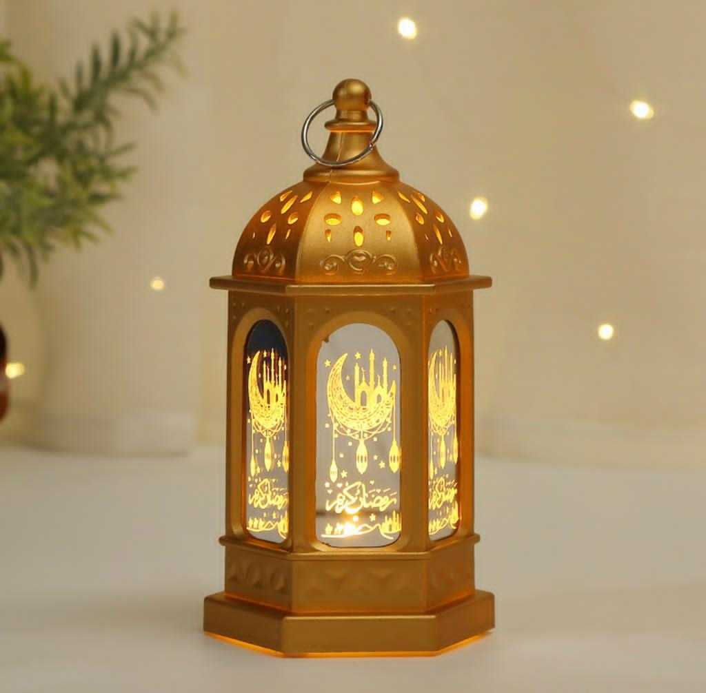 EID LED Mubarak Night Light Ramadan Lamps Muslim Islamic Table Decor Novel  Light