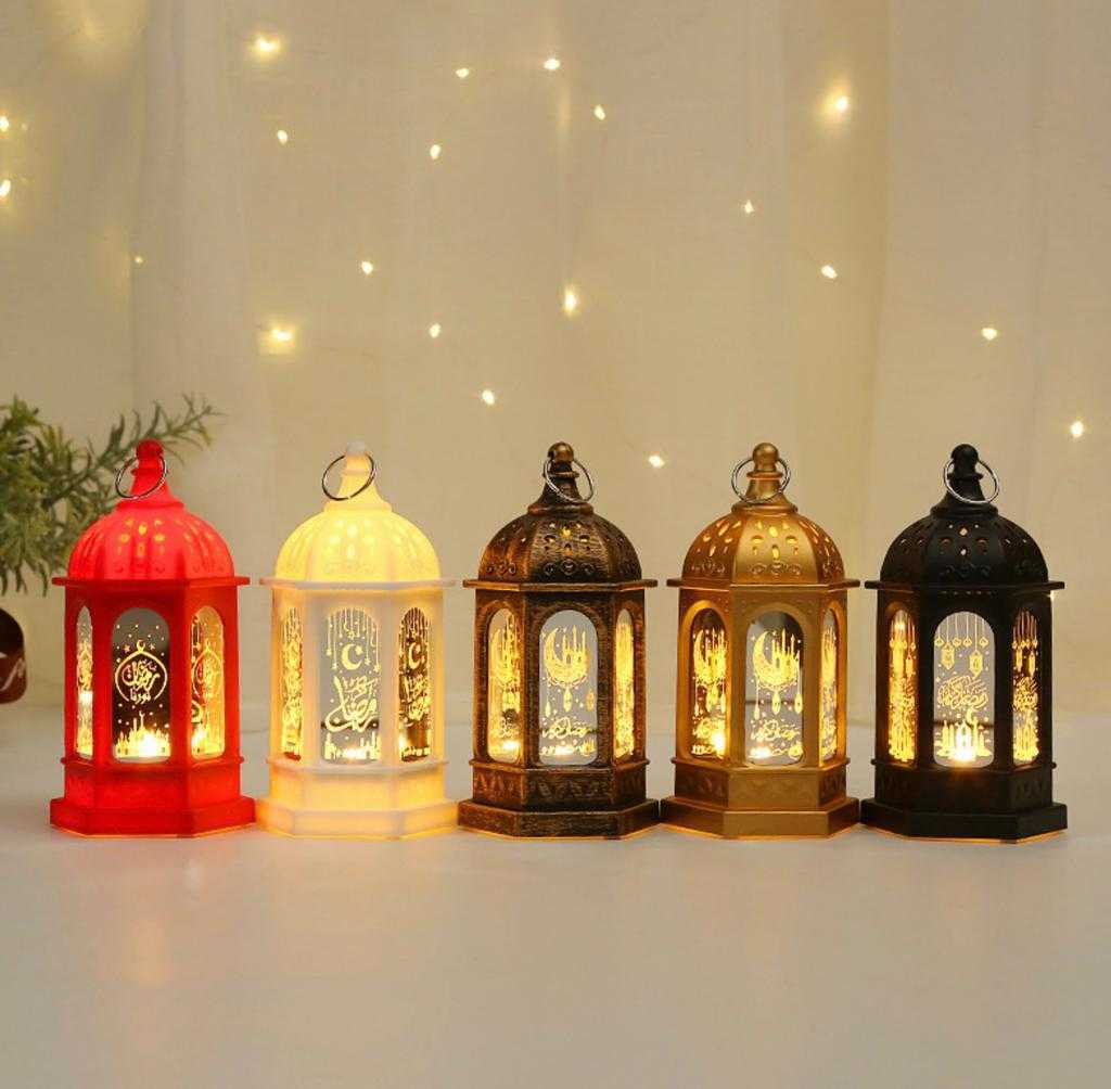 Ramadan Mubarak Deacoration, Islam Eid Ramadan Light LED with Remote 16  Color Flashing, Ramadan Gifts for Home Bedroom Decor Believers Family  Friends